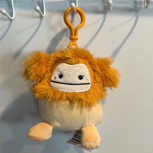 ❤️3/$25 -Squishmallow 3.5” Shasta the Bigfoot  Clip